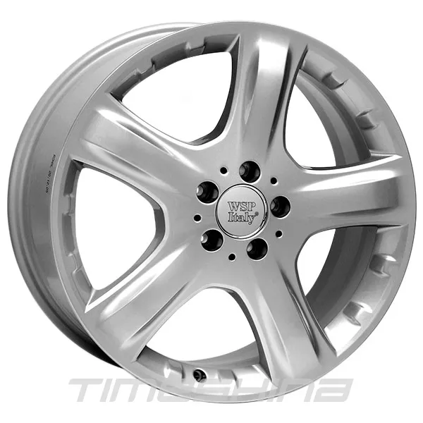 Литые диски WSP Italy Mercedes (W737) Mosca W8 R18 PCD5x112 ET60 DIA66.6 silver