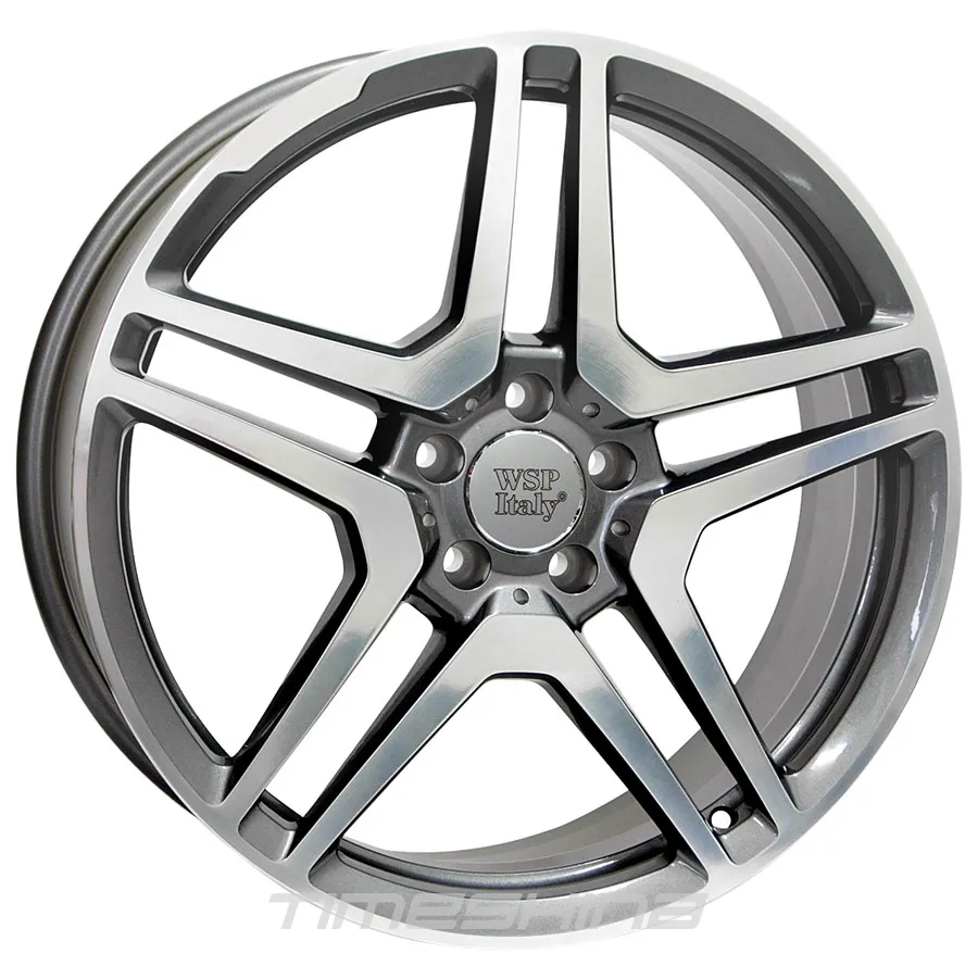 Литые диски WSP Italy Mercedes (W759) AMG Vesuvio W9.5 R19 PCD5x112 ET43 DIA66.6 anthracite polished