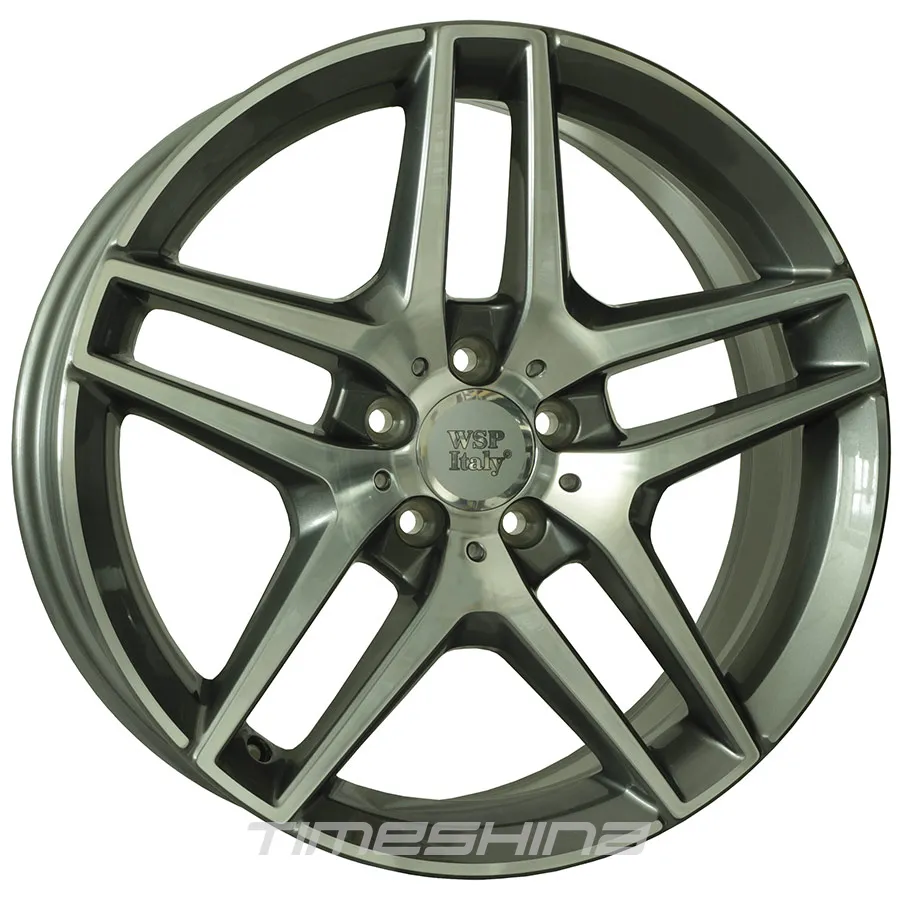Литі диски WSP Italy Mercedes (W771) Enea W8.5 R19 PCD5x112 ET38 DIA66.6 anthracite polished
