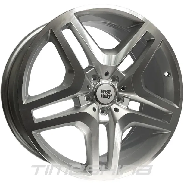 Литые диски WSP Italy Mercedes (W774) Ischia W8.5 R20 PCD5x112 ET62 DIA66.6 silver polished