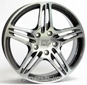 Литі диски WSP Italy Porsche (W1050) Philadelphia W11 R19 PCD5x130 ET50 DIA71.6 anthracite polished