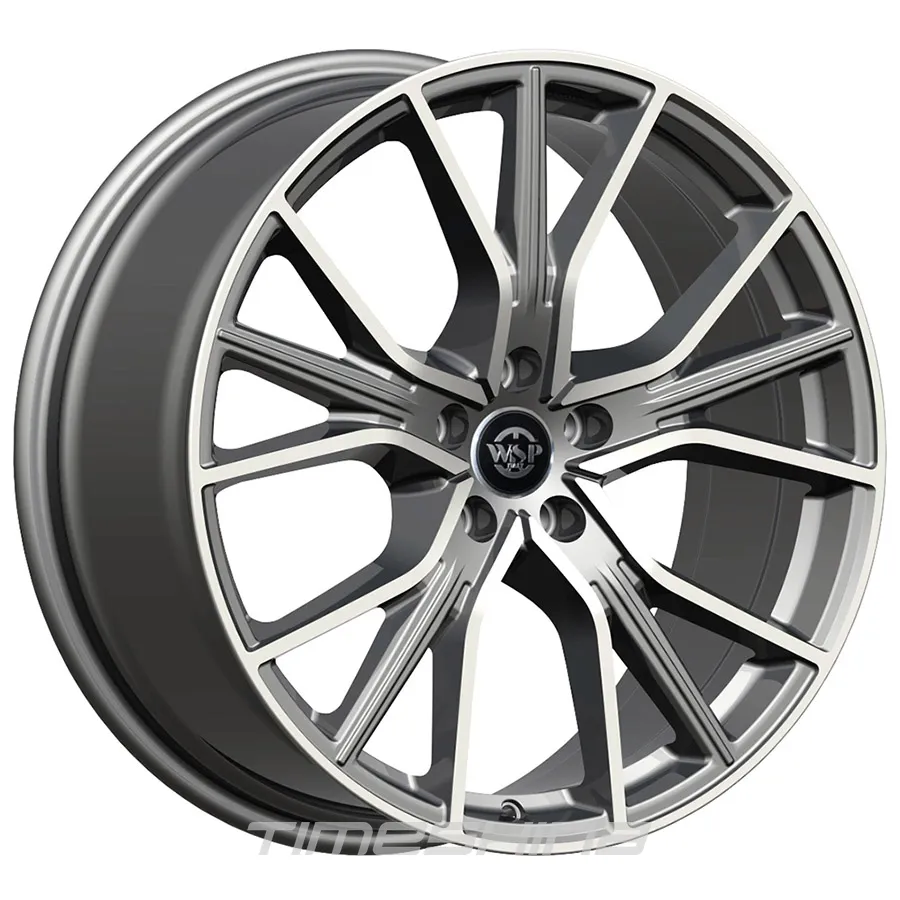 Литі диски WSP Italy Toyota (WD004) Zurich W7 R18 PCD5x114.3 ET35 DIA60.1 glossy black polished