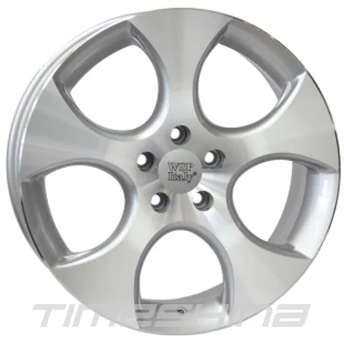Литые диски WSP Italy Volkswagen (W444) Ciprus W7.5 R18 PCD5x112 ET47 DIA57.1 silver polished