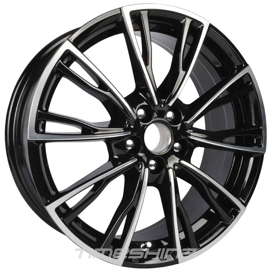 Литі диски WSP Italy Volkswagen (WD006) Lugano W7.5 R17 PCD5x112 ET40 DIA57.1 glossy black polished