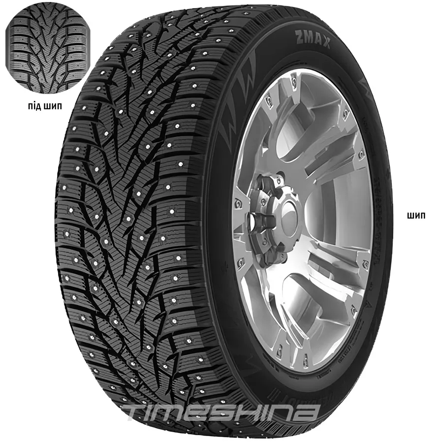 Зимние шины ZMAX Winternova Stud III 225/65 R17 106T XL (под шип)