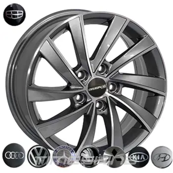 Литые диски ZW BK5290 W6.5 R16 PCD5x100 ET35 DIA57.1 BP