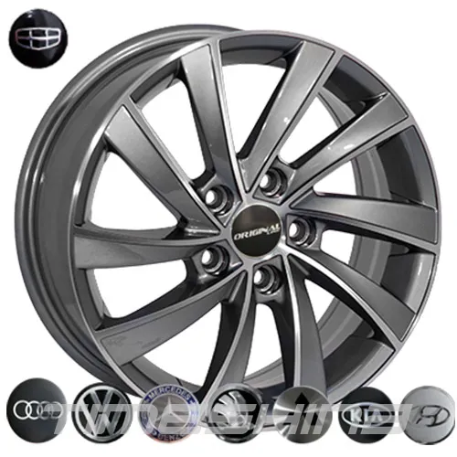 Литые диски ZW BK5290 W6.5 R16 PCD5x100 ET35 DIA57.1 BP